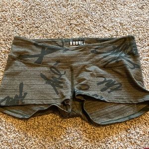 Nobull graffiti shorts